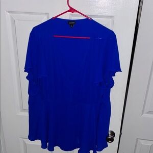 Torrid Royal Blue Blouse